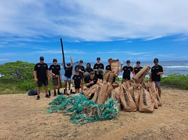 TheGroupDuringInternationalCoastalCleanupDay